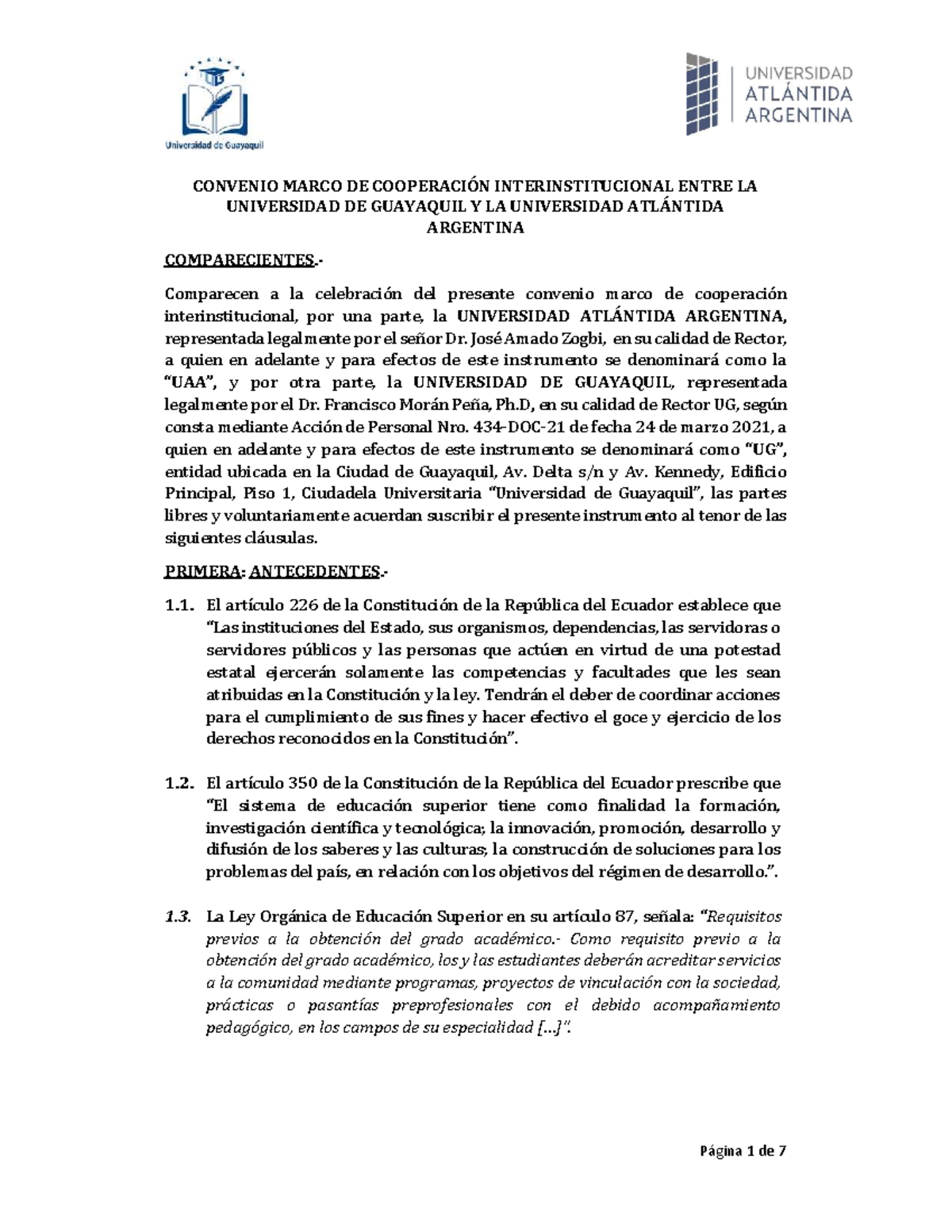 33 Teoria Convenio Marco De CooperaciÓn Interinstitucional Entre La