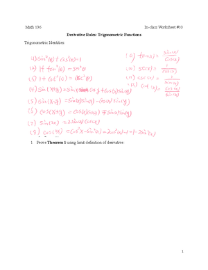 Math 136 Exam 1 - Math 136 Exam 1 - Name: Section: Date: MATH 136 Exam ...