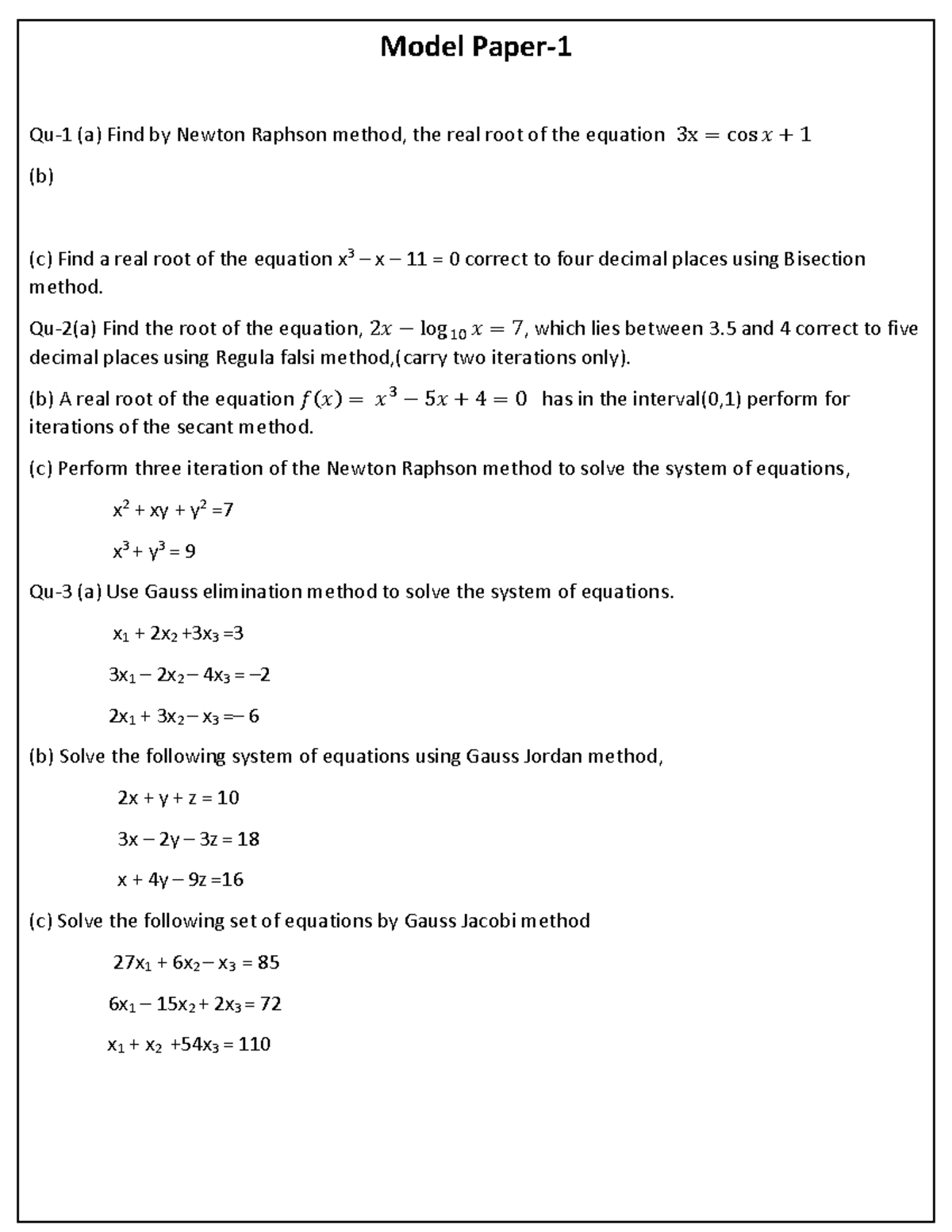 numerical-methods-warning-tt-undefined-function-32-warning-tt