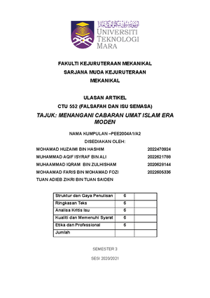 Internship reporting form KPK - Kolej UNIVERSITI Pengajian Kejuruteraan ...