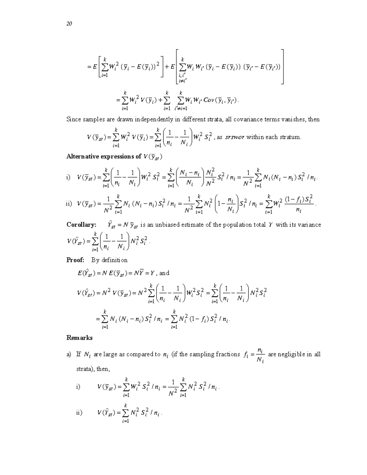 Statistics part 2 - 4th semester Kashmir University - - Studocu