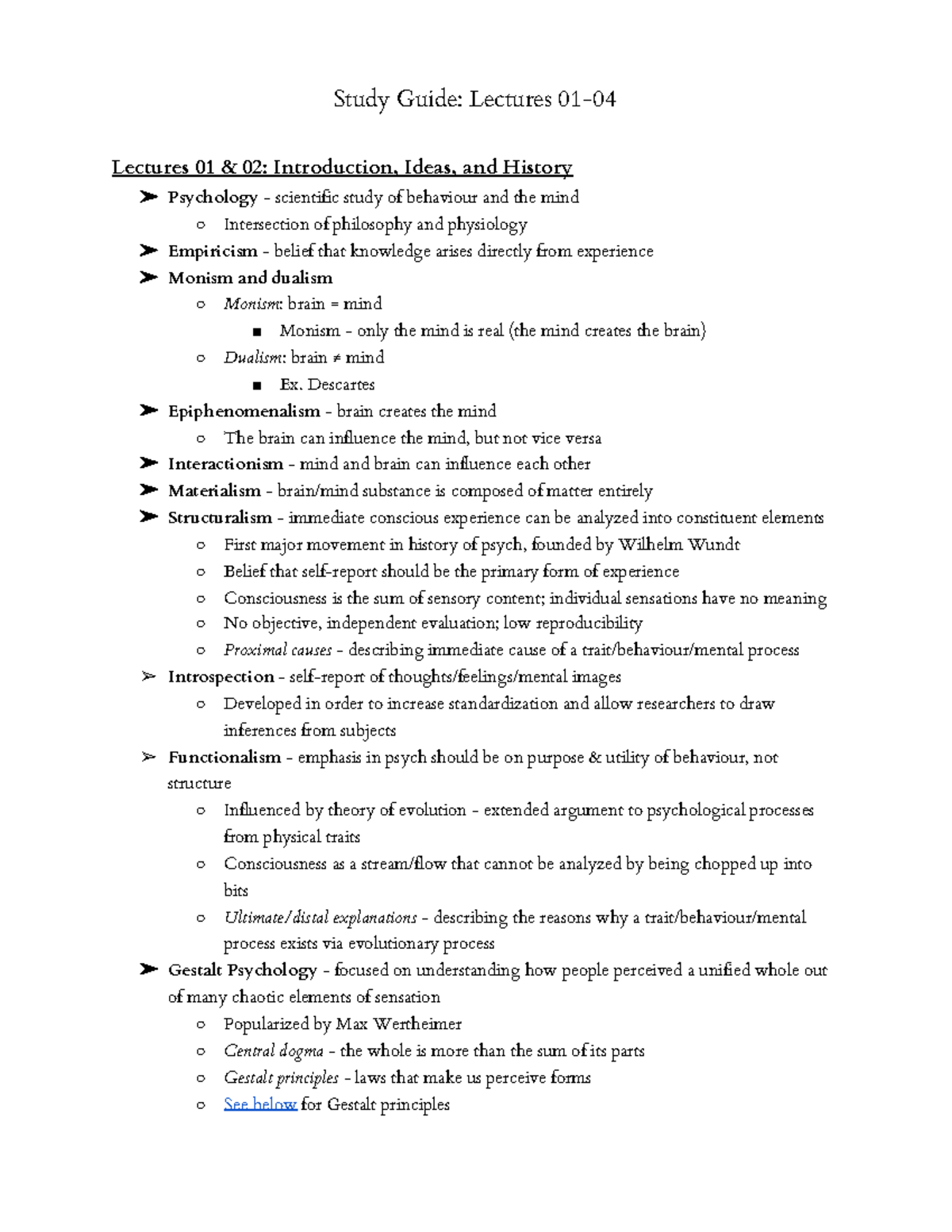 Study Guide All Lectures - SWXd\bGXide:bLecWXUeVb01-04b B Lectures 01 ...