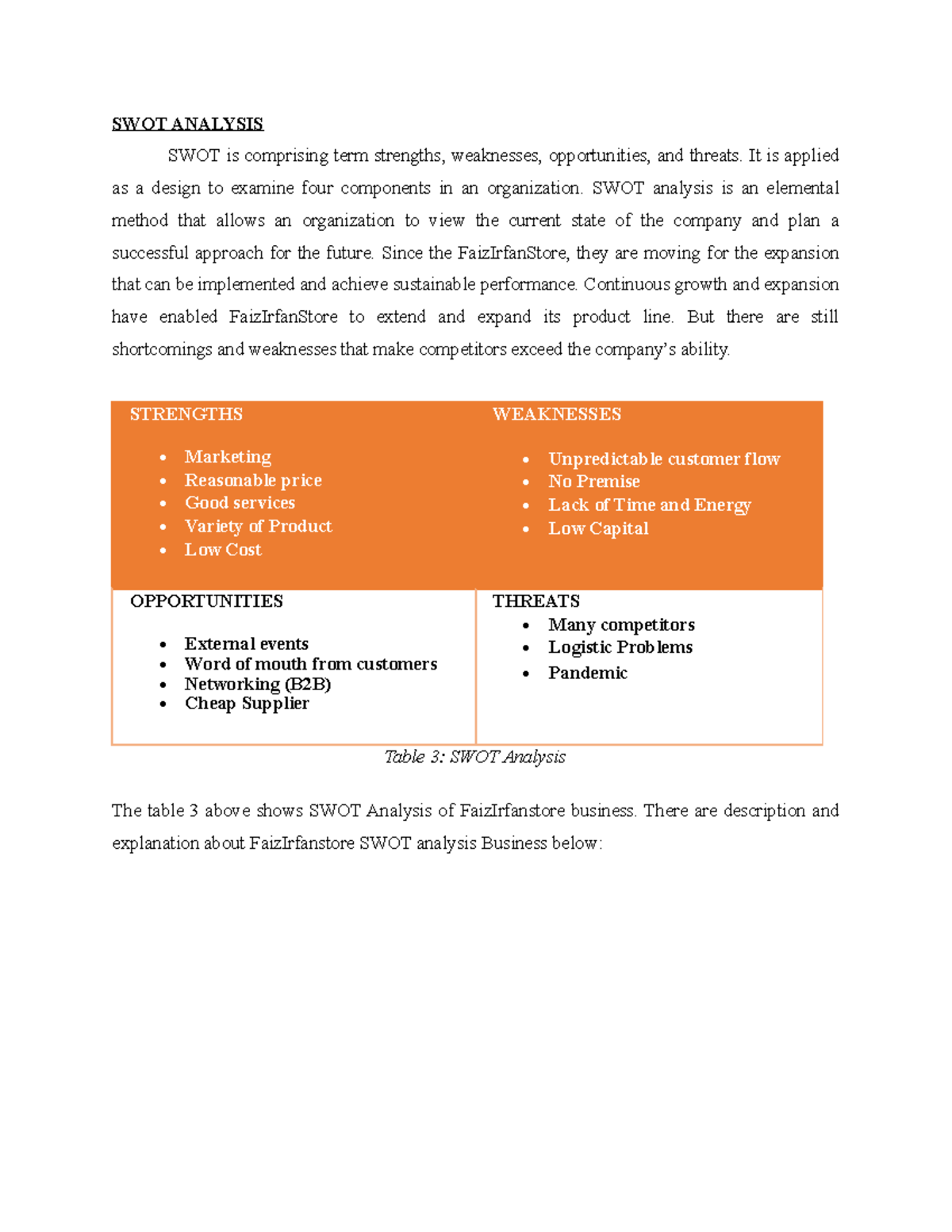 SWOT Analysis seminar - SWOT ANALYSIS SWOT is comprising term strengths ...