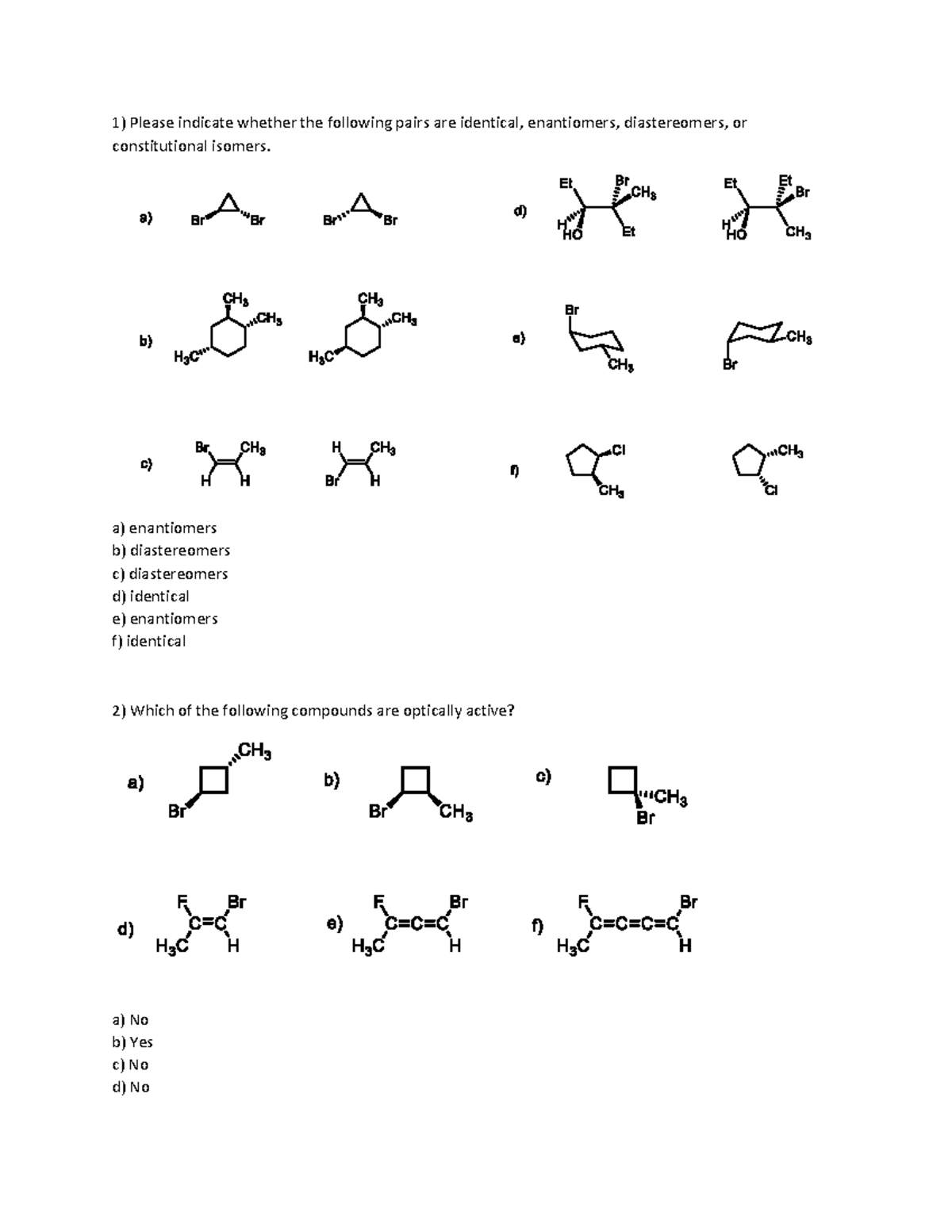 34+ Identical Constitutional Isomers Enantiomers Diastereomers Background