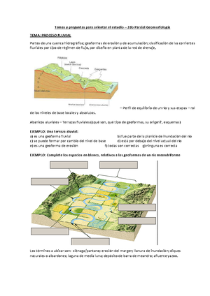 TABLA DE LAS GEOFORMAS - geologia, geomorfogia y suelos - TABLA DE ...