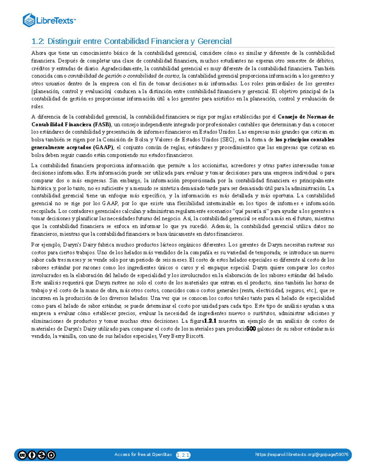 1 Lectura Distinguir entre Contabilidad Financiera y Gerencial - 1 ...