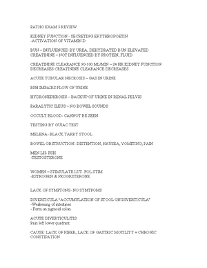 Patho Final Outline - Notes and lecture material - PATHO FINAL OUTLINE ...