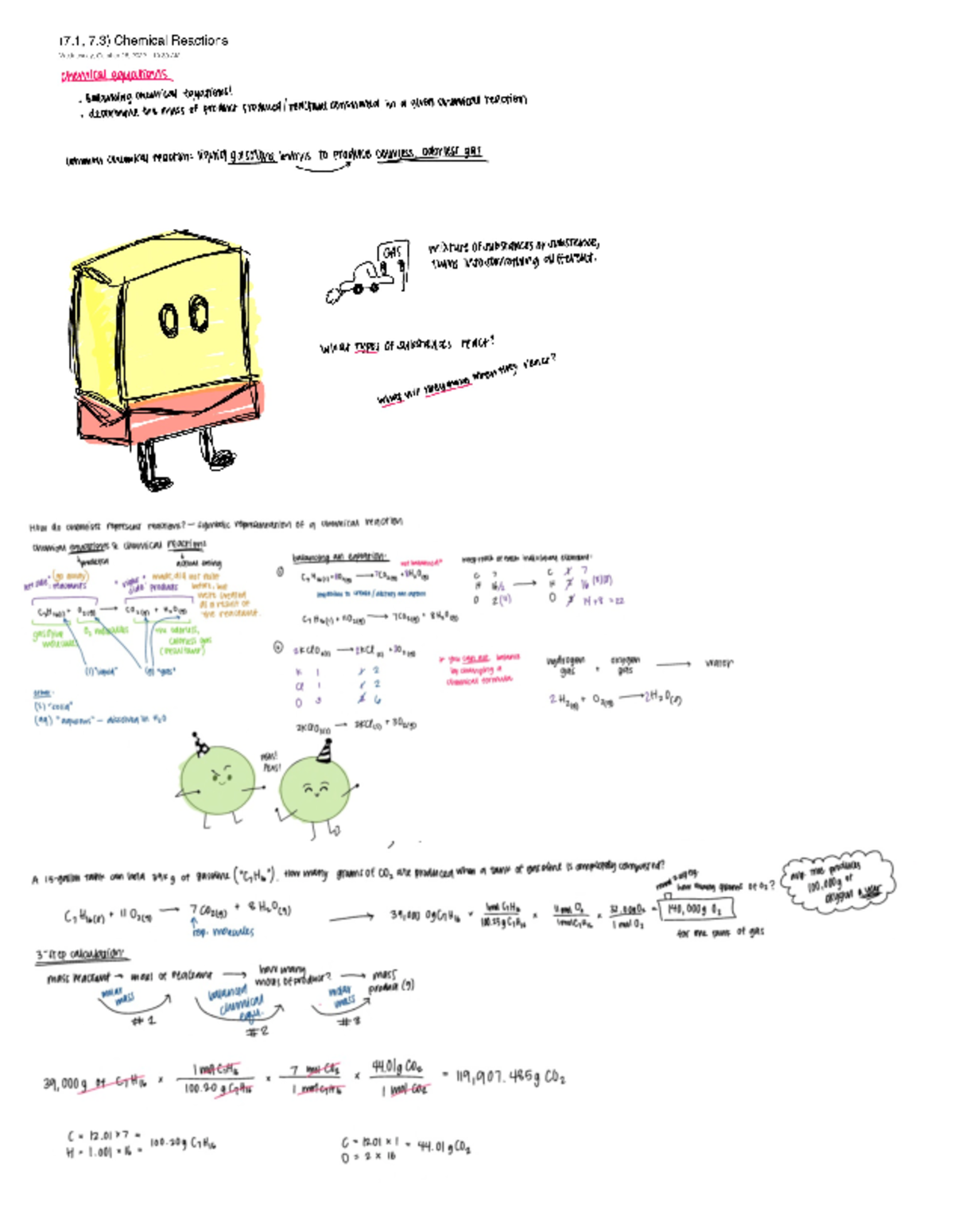 Gen Chem Chapter 7 - Dr. Umile's Lecture Notes - (7,7) Chemical ...