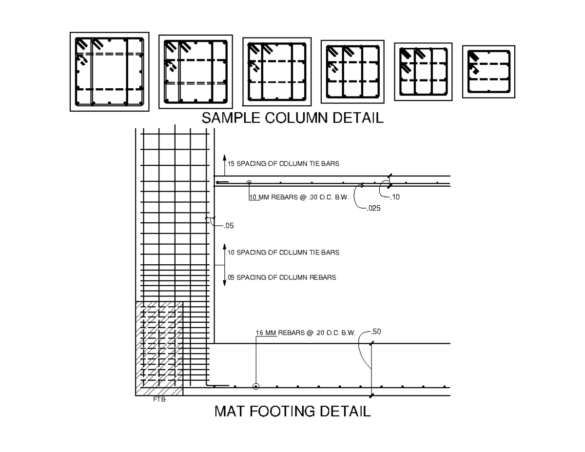 BT Detail Catalogue - 16 MM REBARS @ .20 O. B. 10 MM REBARS @ .30 O. B ...