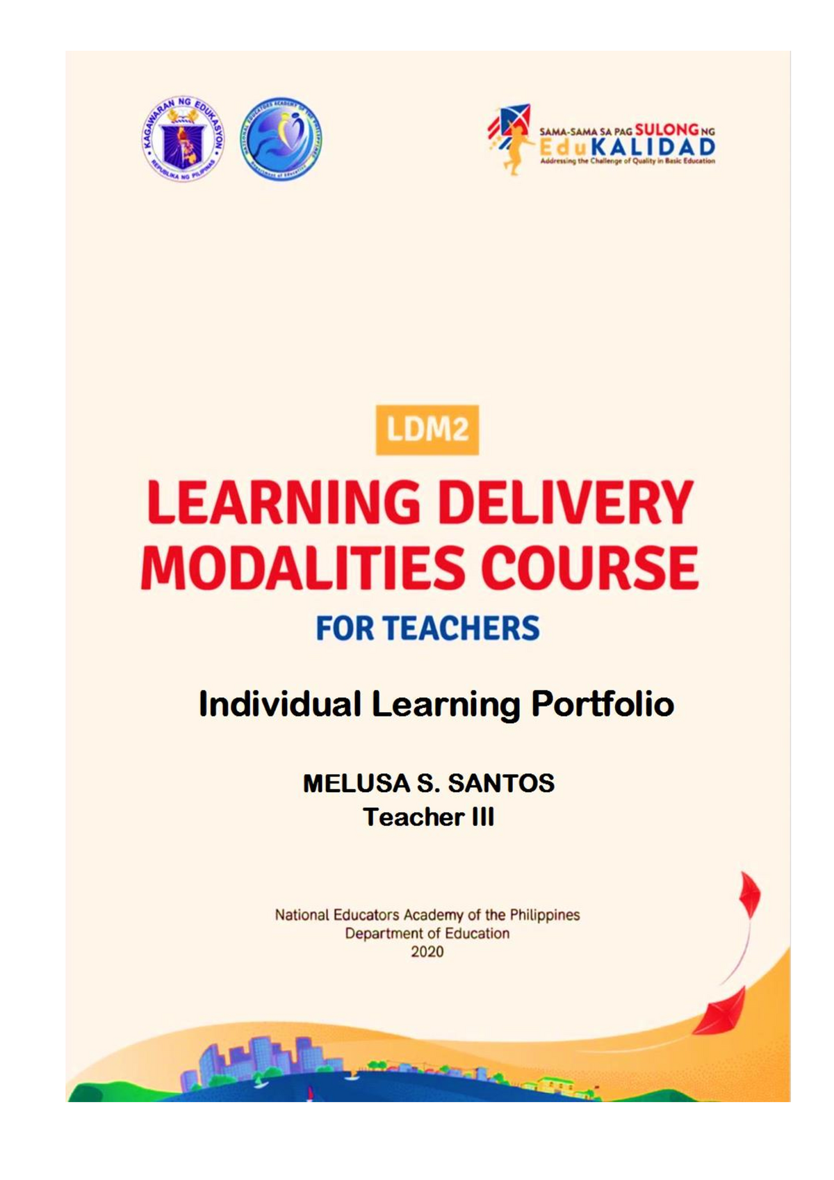 Study Notebook Learning Delivery Modalities Course For Teachers ...