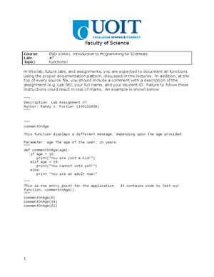 Practical - Lab 1 programming basics and debugging until lab 10 ...