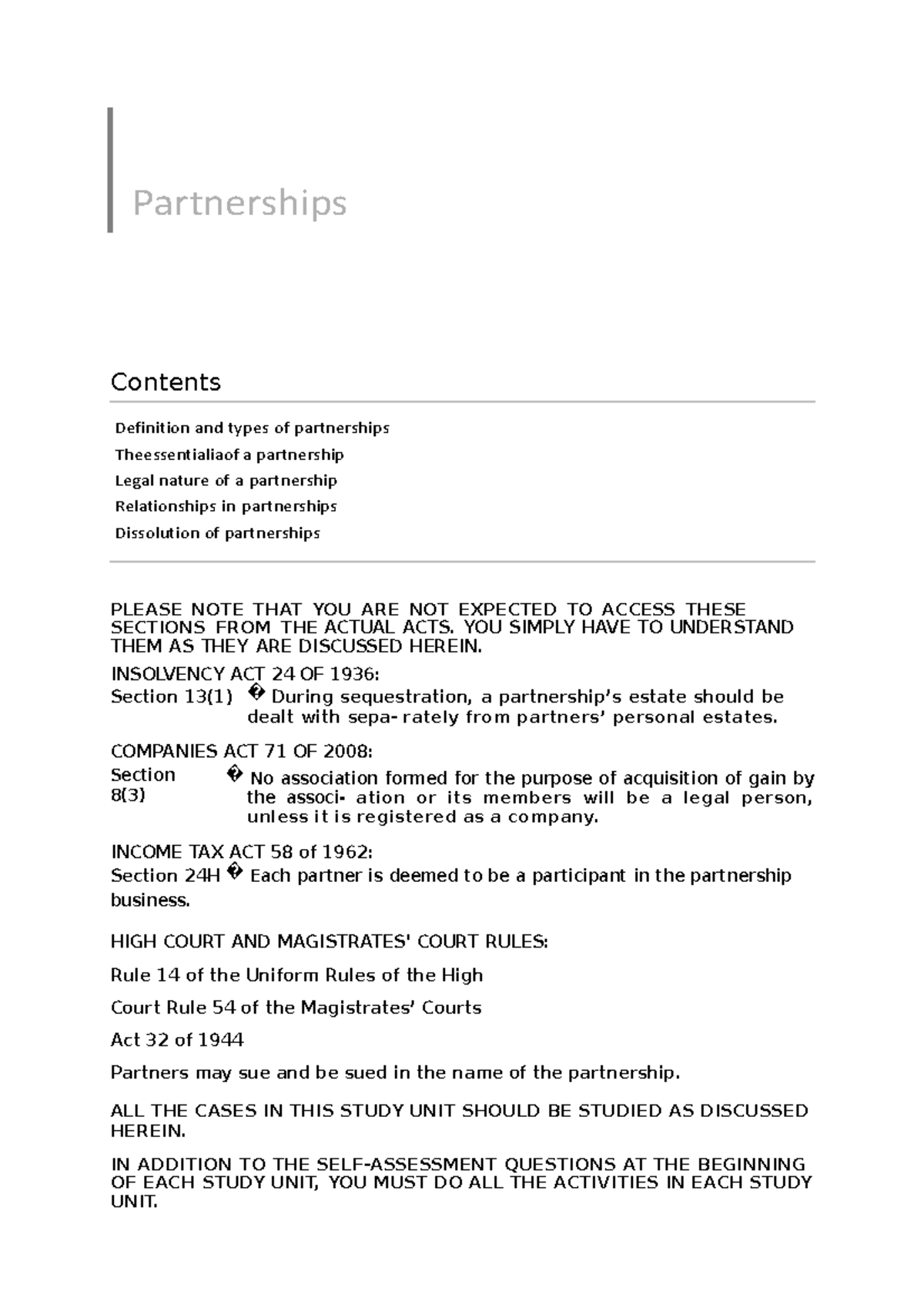 partnerships-notes-partnerships-contents-definition-and-types-of