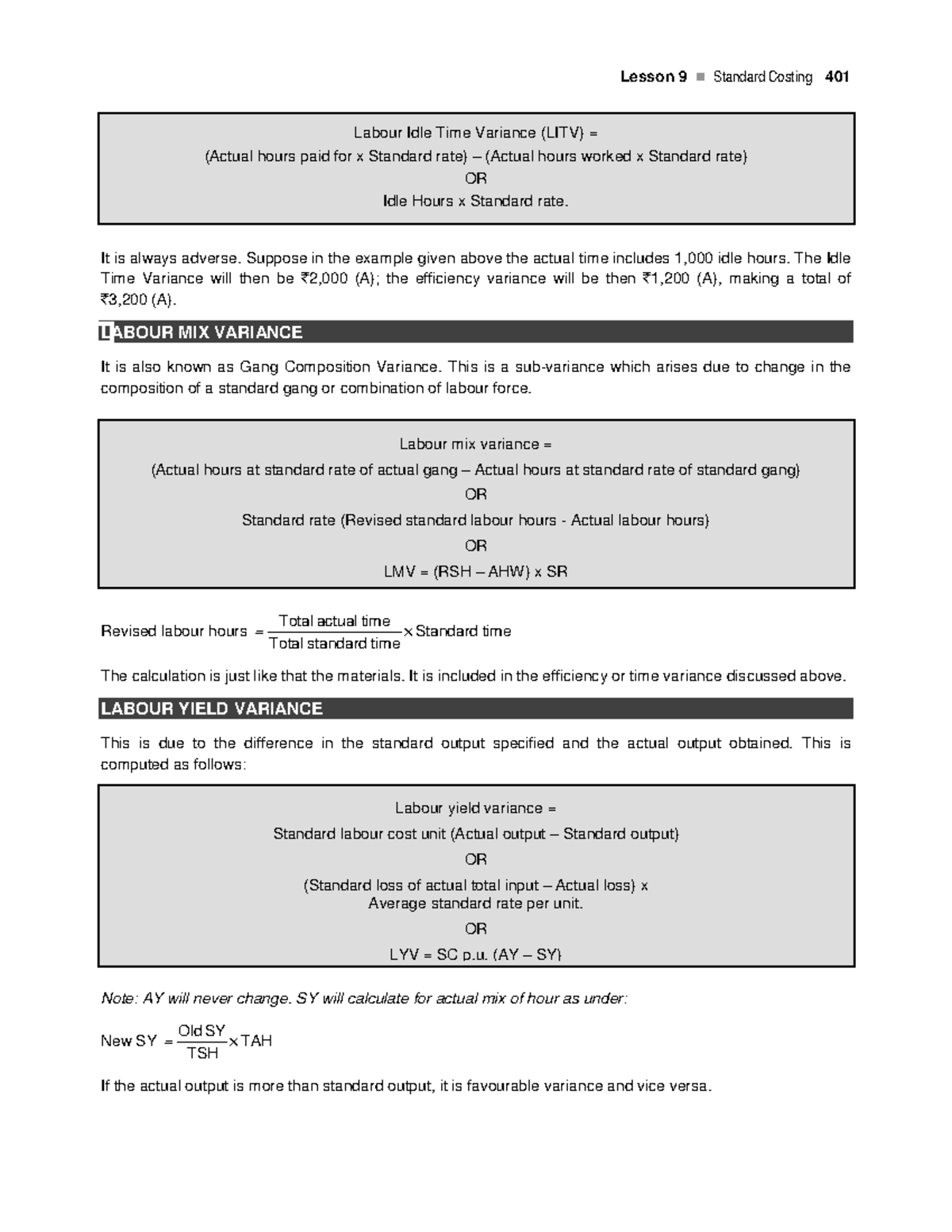 standard-costing-variance-analysis-7-labour-variance-with-idle-time