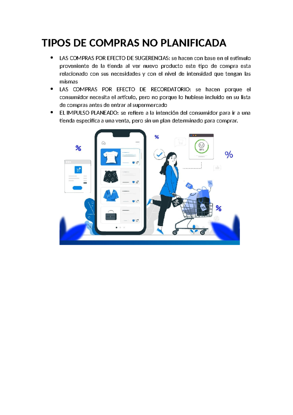 Tipos DE Compras NO Planificada Y Ejemplos - TIPOS DE COMPRAS NO ...