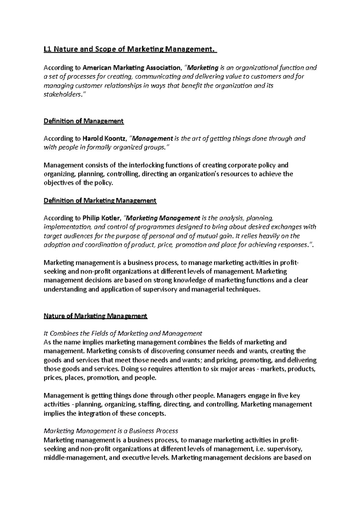 l1-nature-and-scope-of-marketing-management-according-to-american