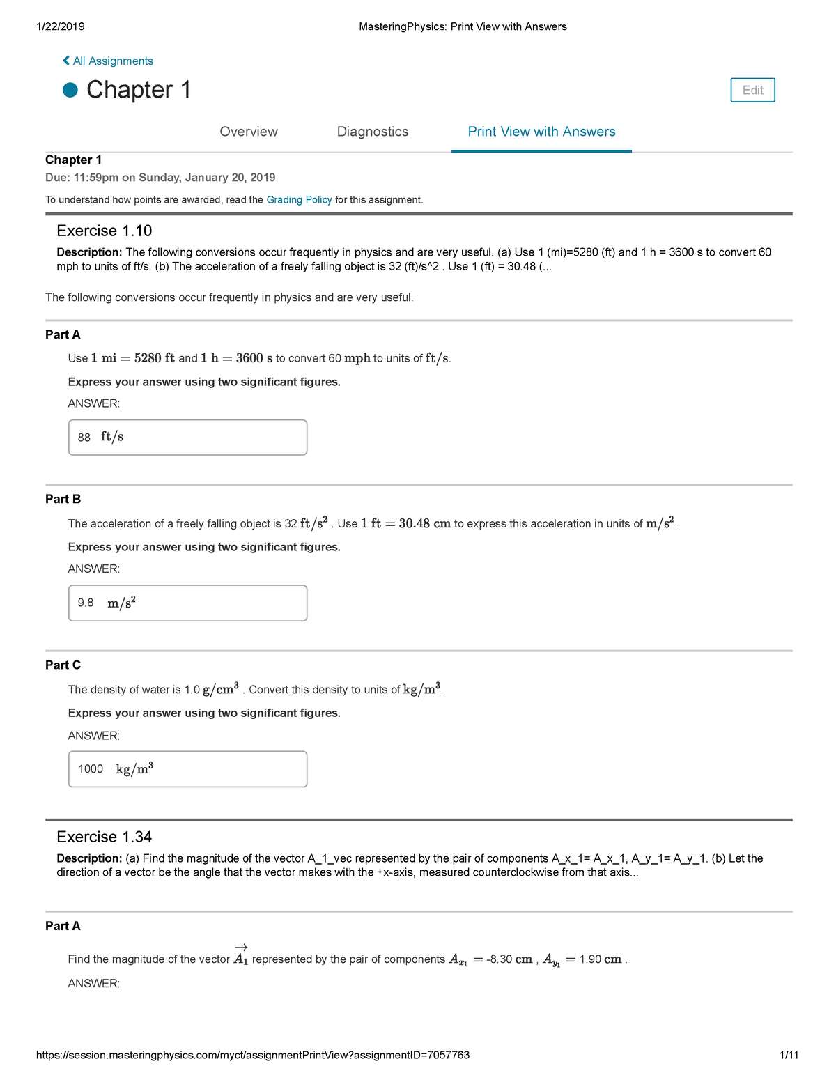 pearson assignment answers