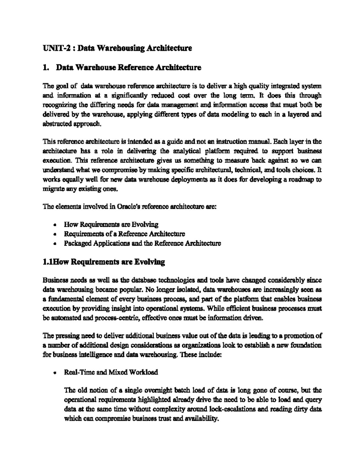 Dmwww - NOTES OF DATA MINING AND WAREHOUSE - : Data Warehousing ...