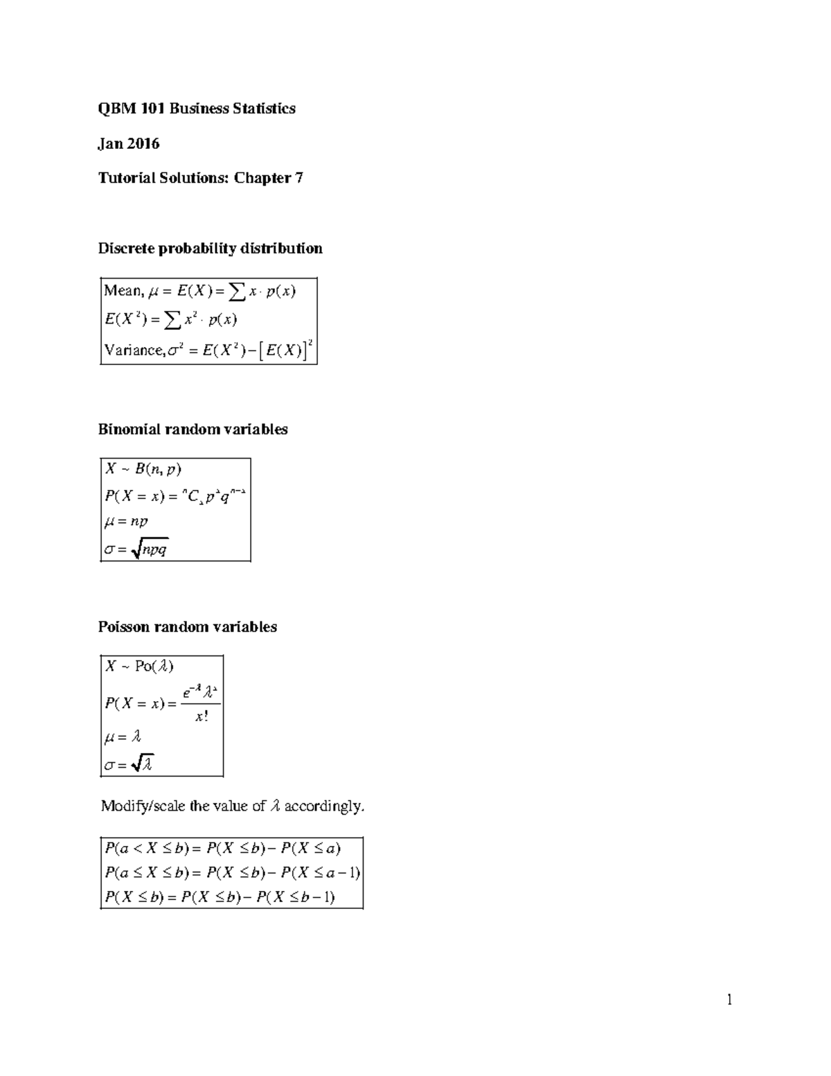 Chapter 5 Answers Business Statistics Studocu