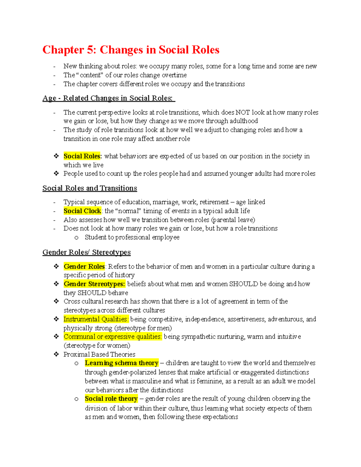 chapter-5-notes-chapter-5-changes-in-social-roles-new-thinking-about