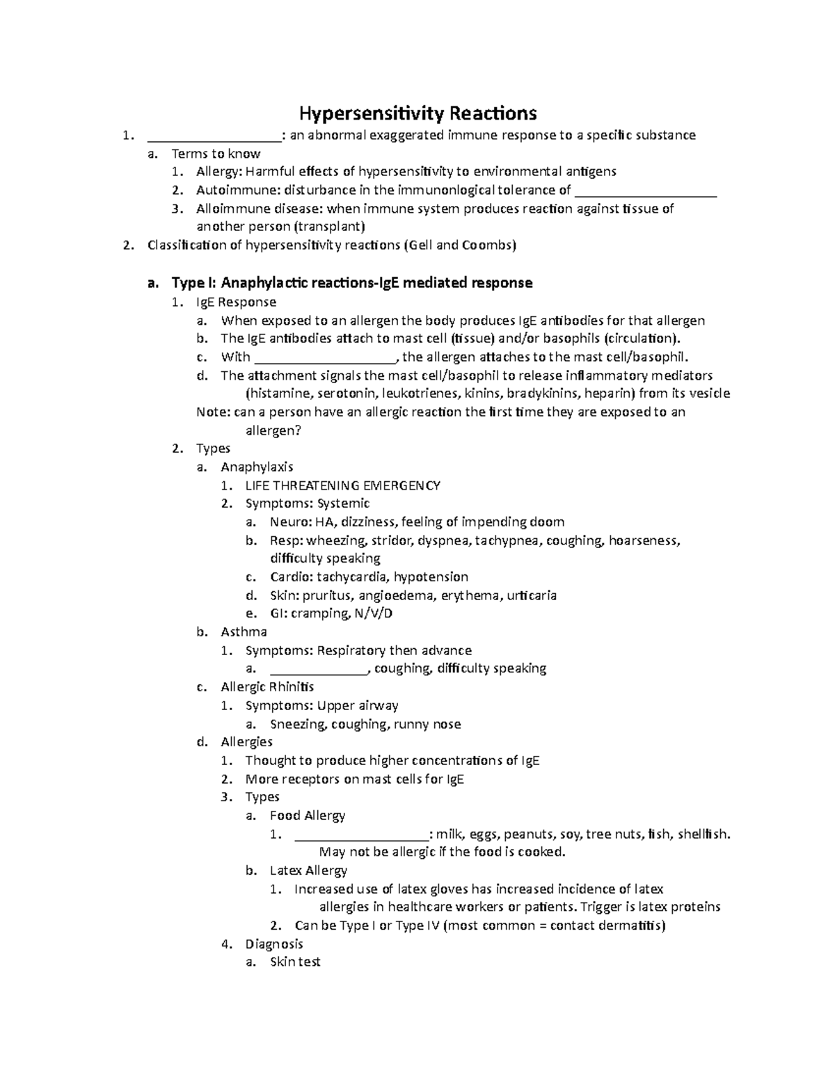 Immunity Part 2 - An easy to read and understand document composing all ...