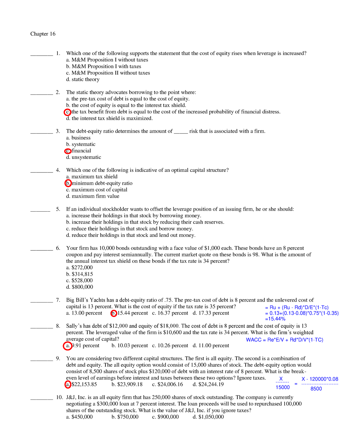 Chapter-16 - Final Exam MCQ - Chapter 16 ________ 1. Which One Of The ...