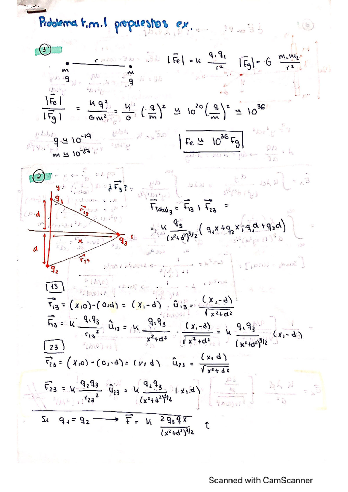 Ejercicios Resueltos Tema 1. Fisica II - Física II - Studocu