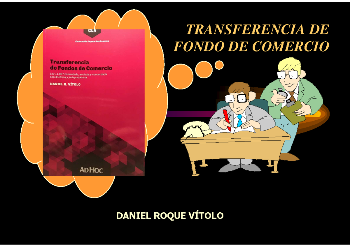 4 Transferencia DE Fondo DE Comercio (1) [Modo de compatibilidad] TRANSFERENCIA DE FONDO DE