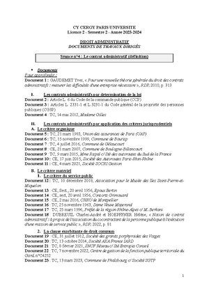 Fiches De TD Droit Administratif II - Nnnn → Pas Imp Nnn → Important ...