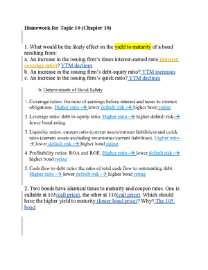 Formula Sheet for midterm Fall 2024 - Formula sheet for Midterm Fin3507 ...