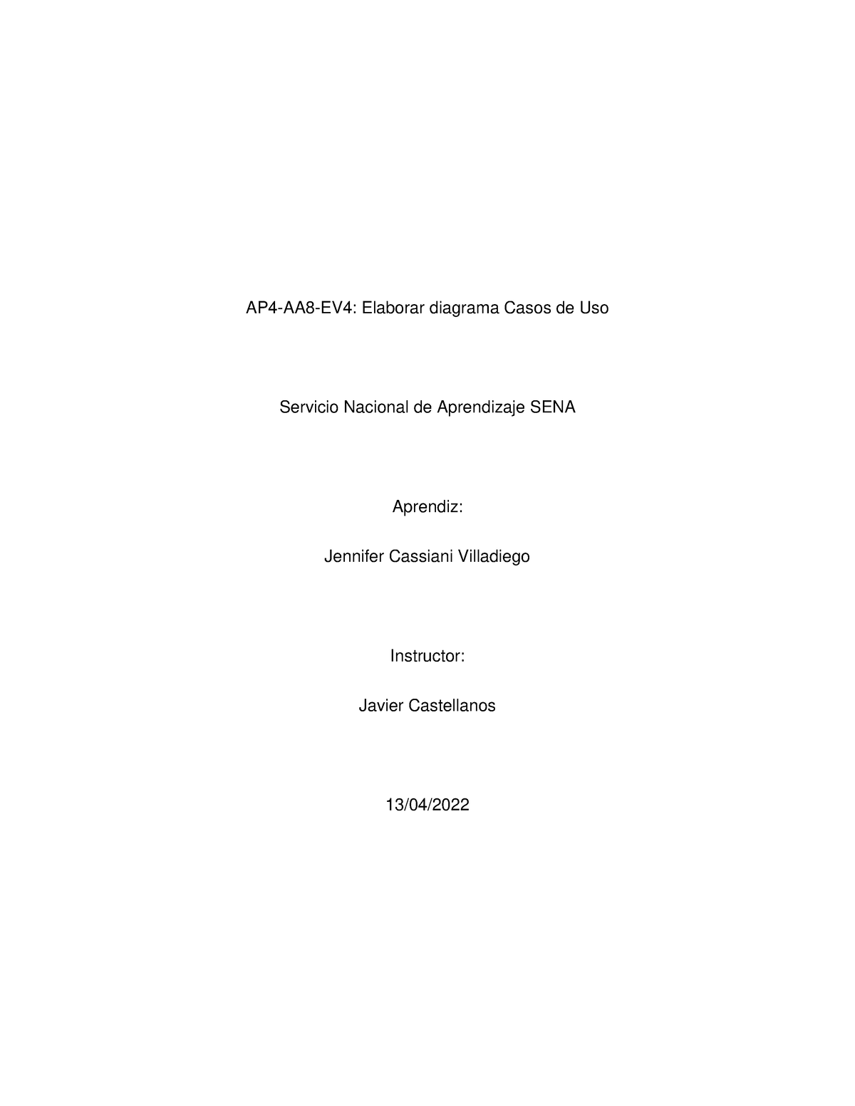 Diagrama De Cass De Usos Ap4 Aa8 Ev4 Elaborar Diagrama Casos De Uso