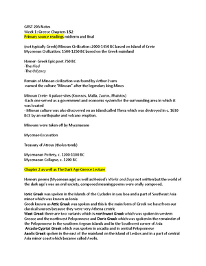 Chapter 9 GRST textbook notes greek half - Chapter 9 - status and class ...