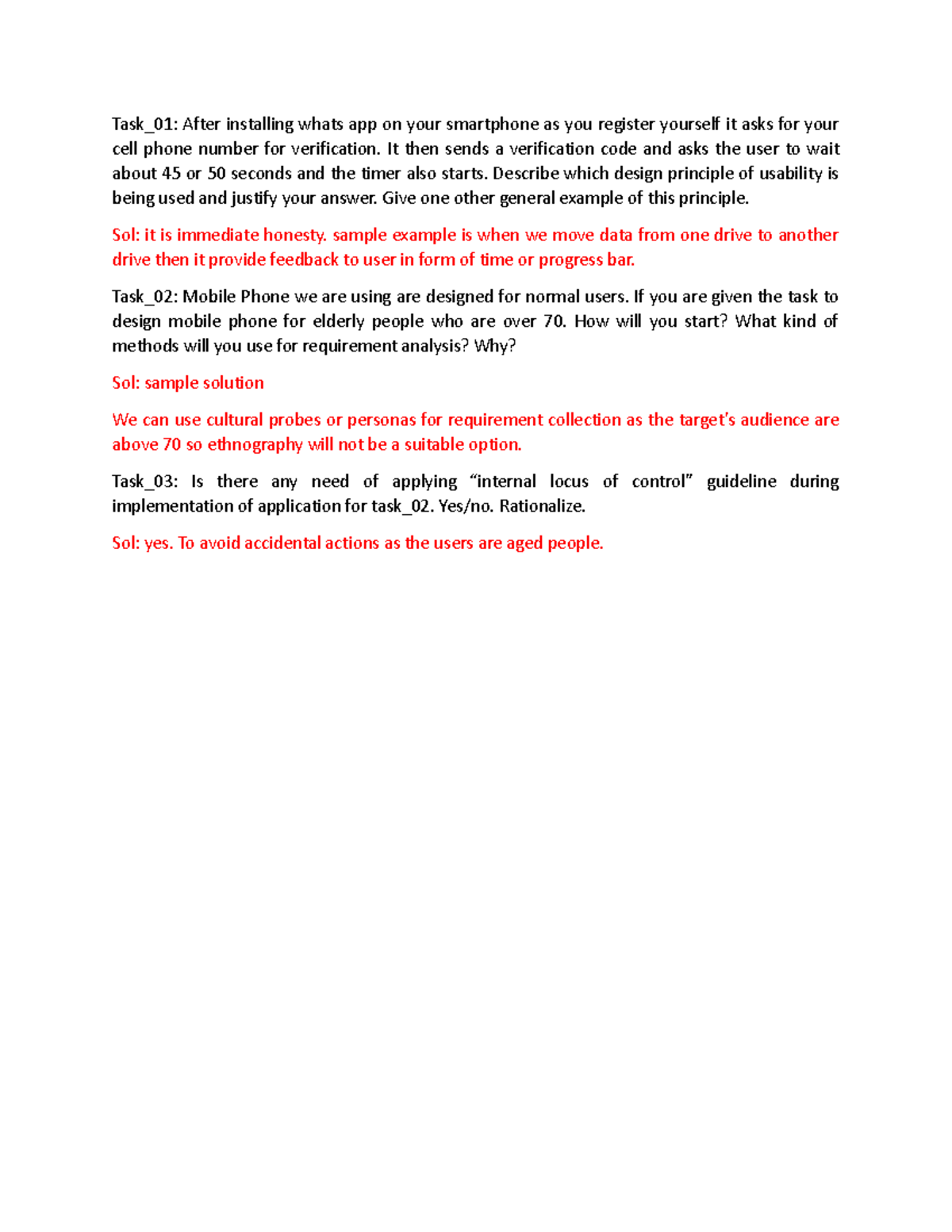 Class Activity 02 solution - GUI Design - IBA - Studocu