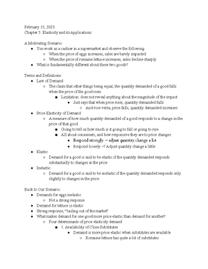 Discusison Week 1 Solutions - Econ 101: Principles of Microeconomics ...