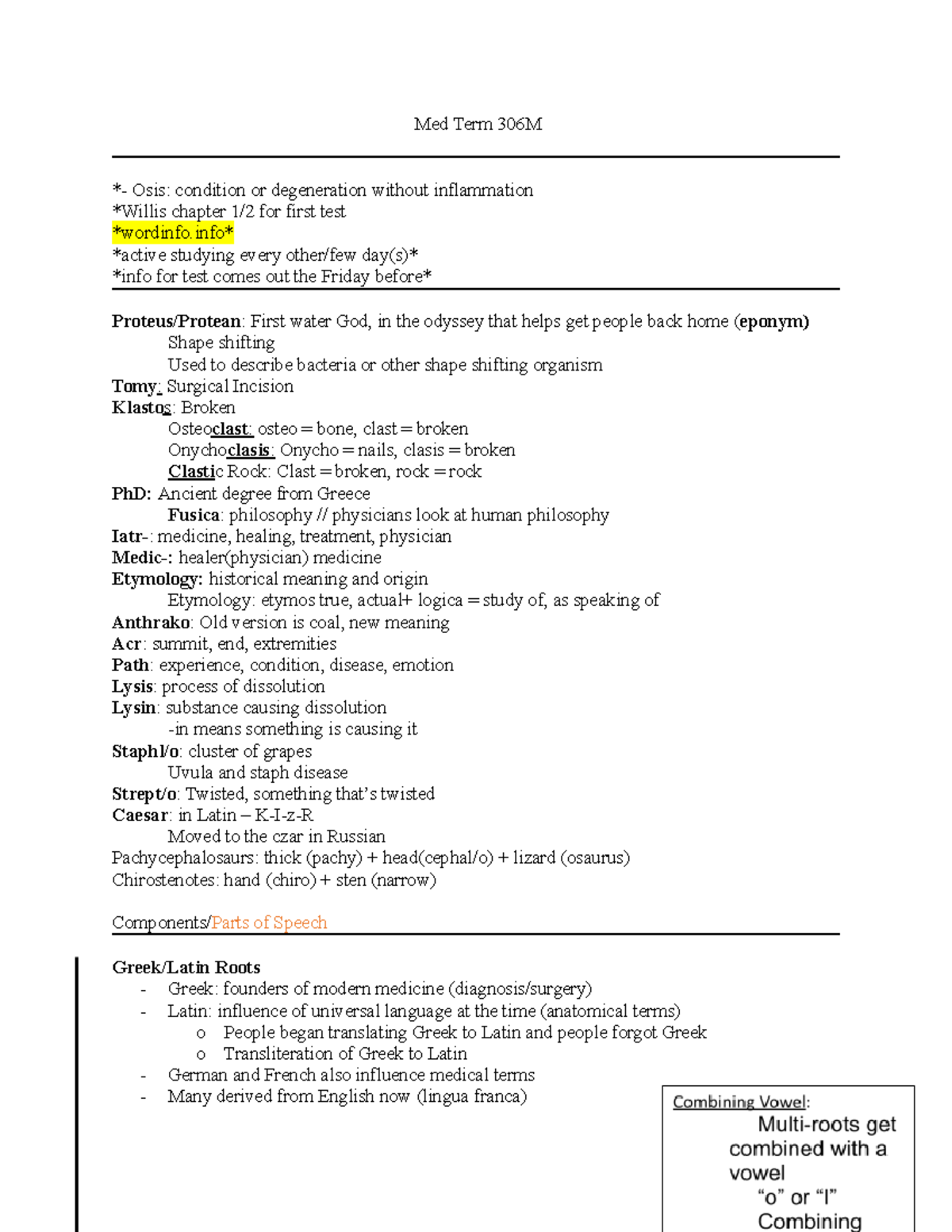 medical-terminology-unit-1-med-term-306m-osis-condition-or