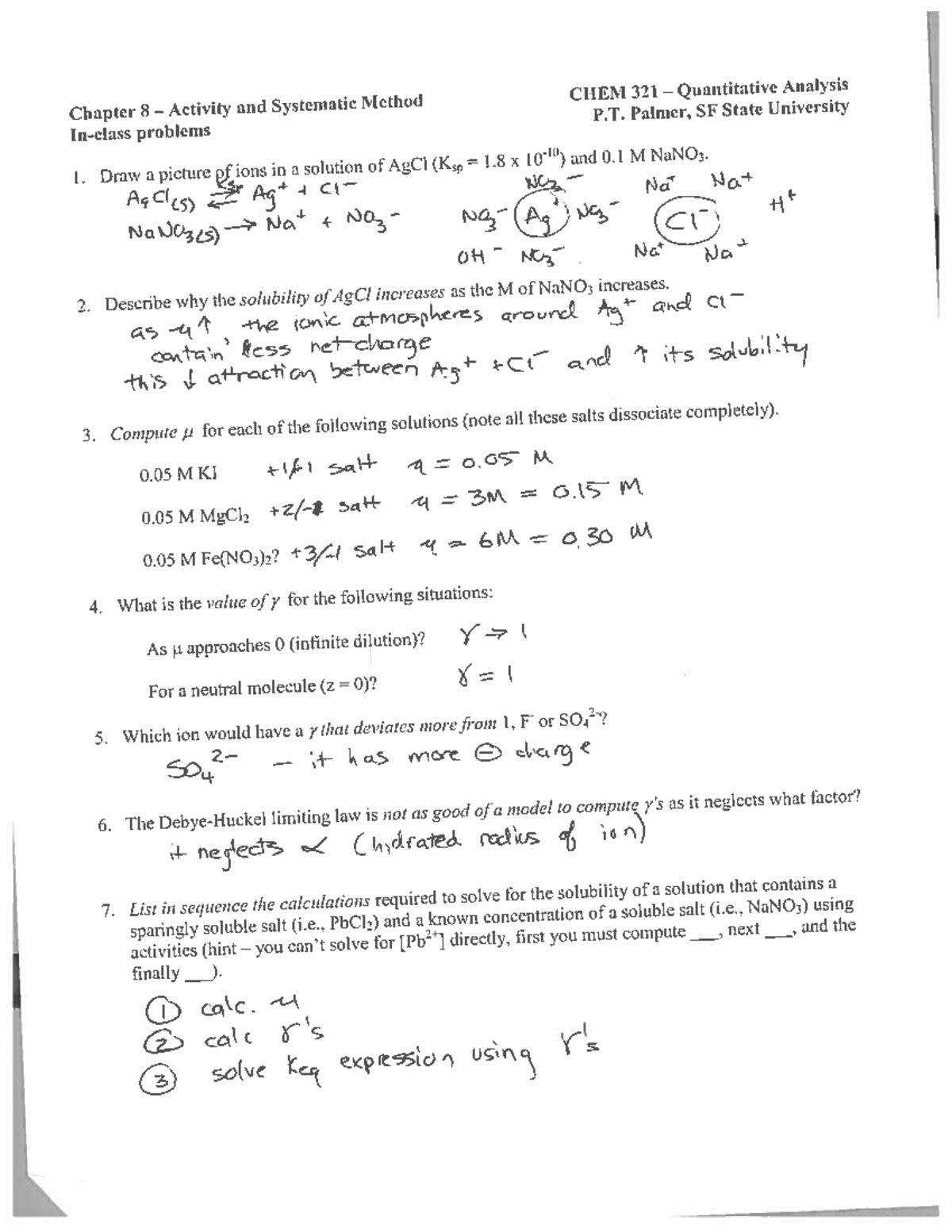 Ch 8 answers - n/a - CHEM 320 - Studocu