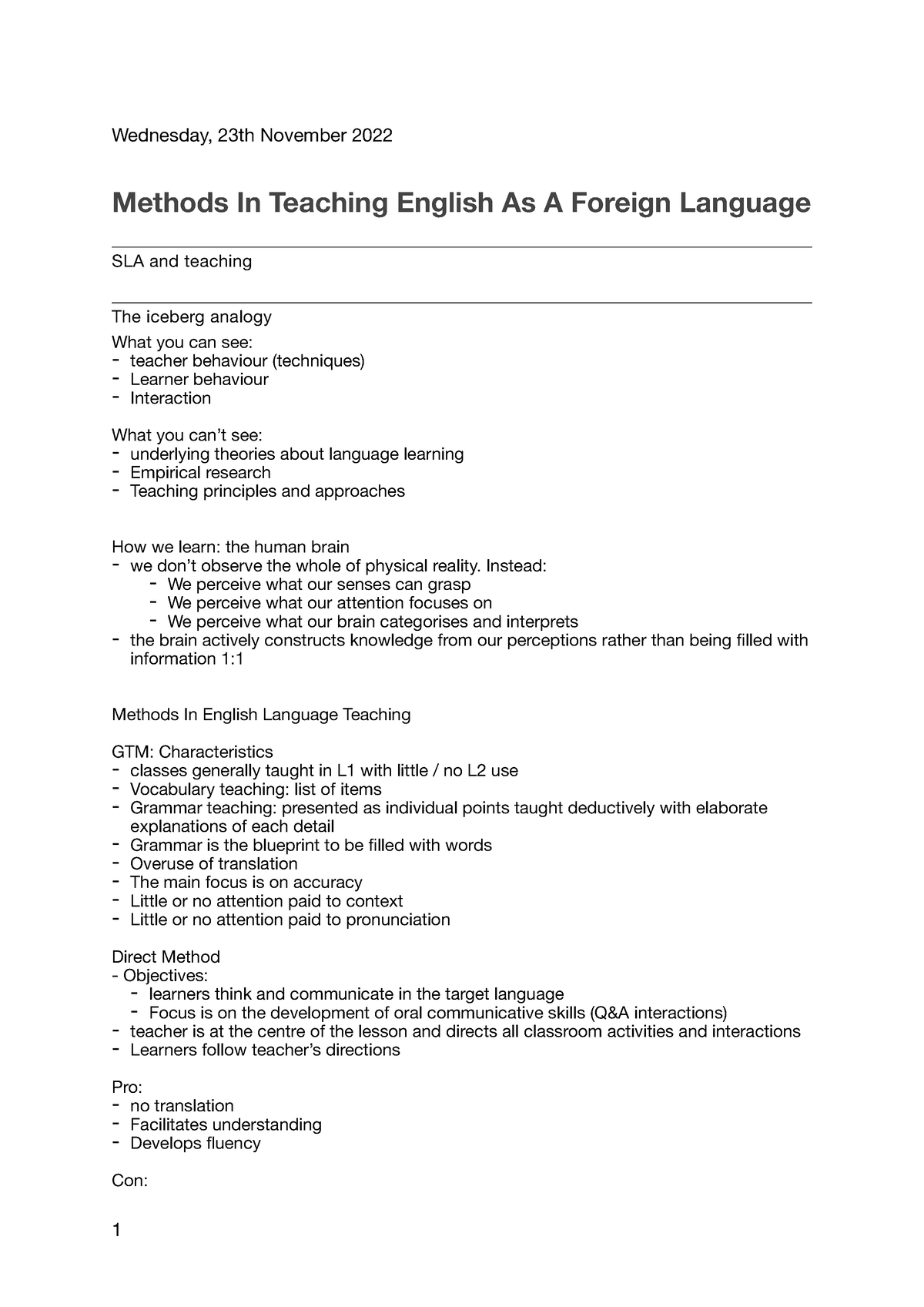 writing critical essay to methods in teaching foreign languages