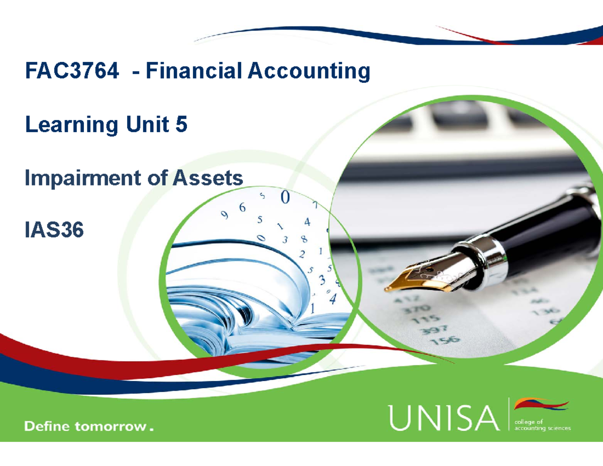 Class slides PPE - Summary Financial Accounting - Class Details ...