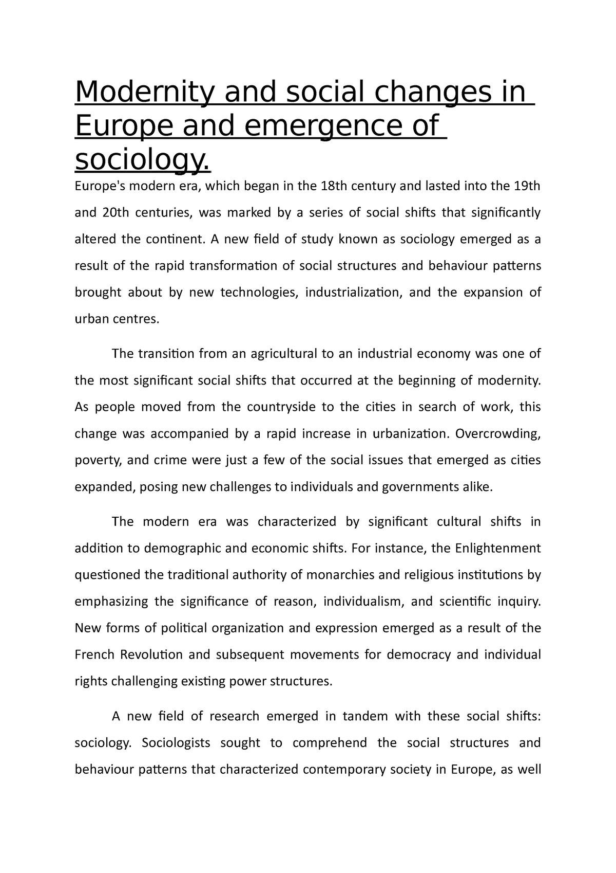 sociology phd in europe