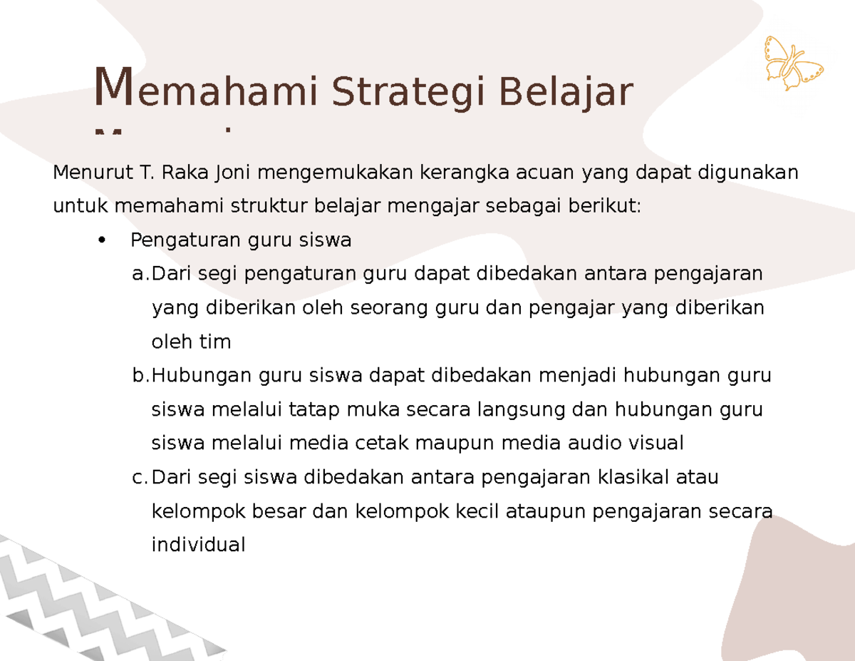 Memahami Strategi Belajar Mengajar - Memahami Strategi Belajar Mengajar ...