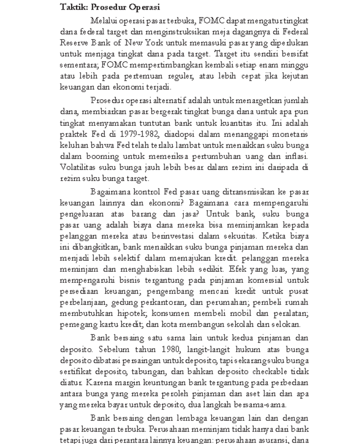 BUKU- Teori- Ekonomi PDF 111 - Taktik: Prosedur Operasi Melalui Operasi ...