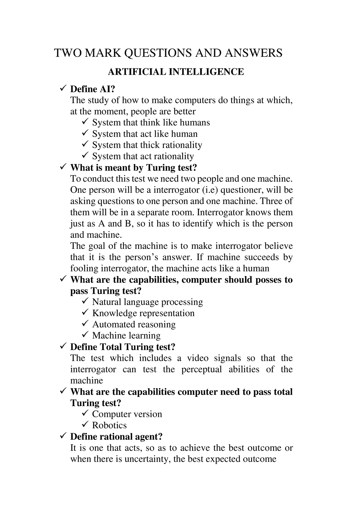 two-mark-questions-and-answers-ai-1-two-mark-questions-and-answers