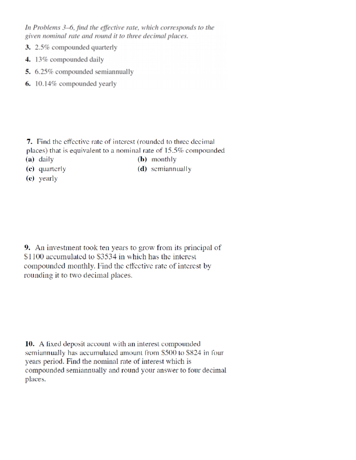 MB - Exercises Chapter 1 - Mathematics For Business - Studocu