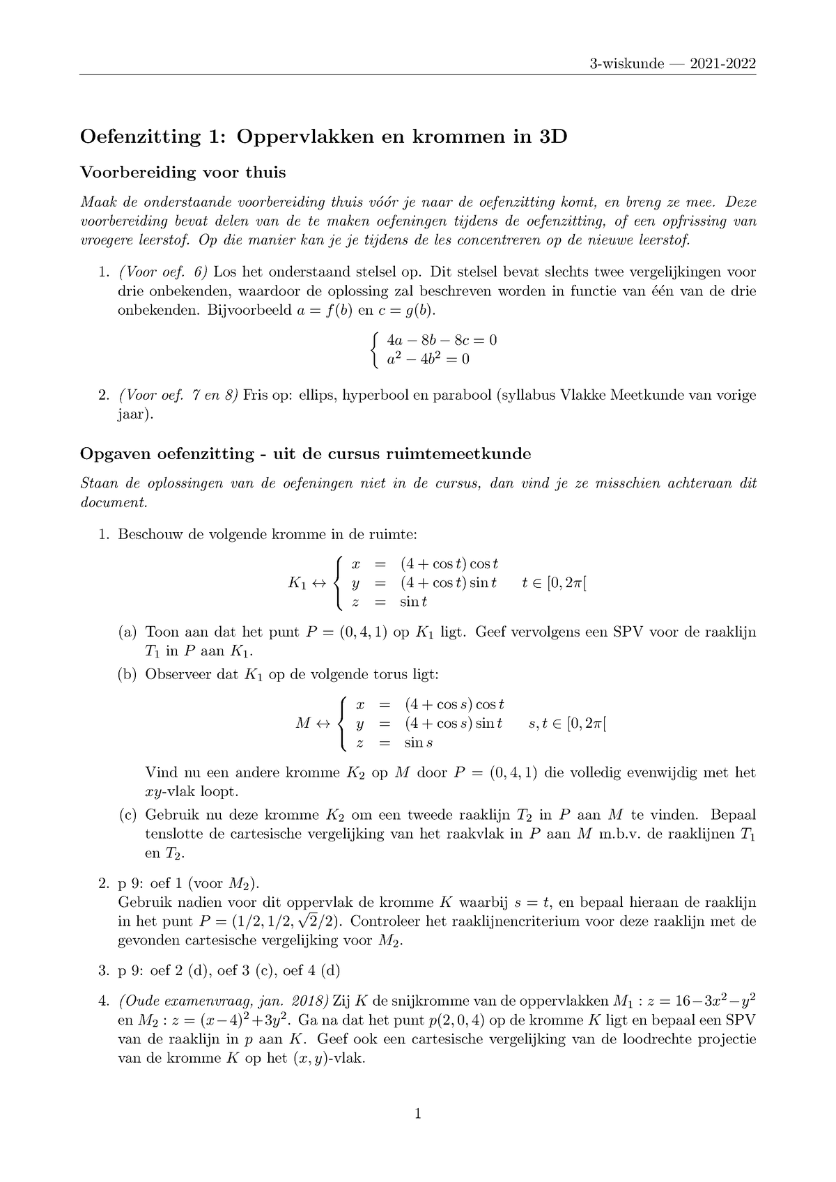 Oefenzitting 1 3wisk2122 - 3-wiskunde — 2021- Oefenzitting 1 ...