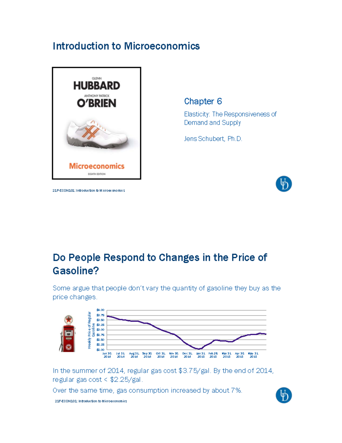 ECON101 - Chapter 6 Completed Notes - Introduction to Microeconomics ...