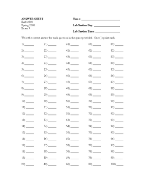Exam2 sample fall2023 - Practice Test for exam 2 of EAS 2600 - EAS 2600 ...