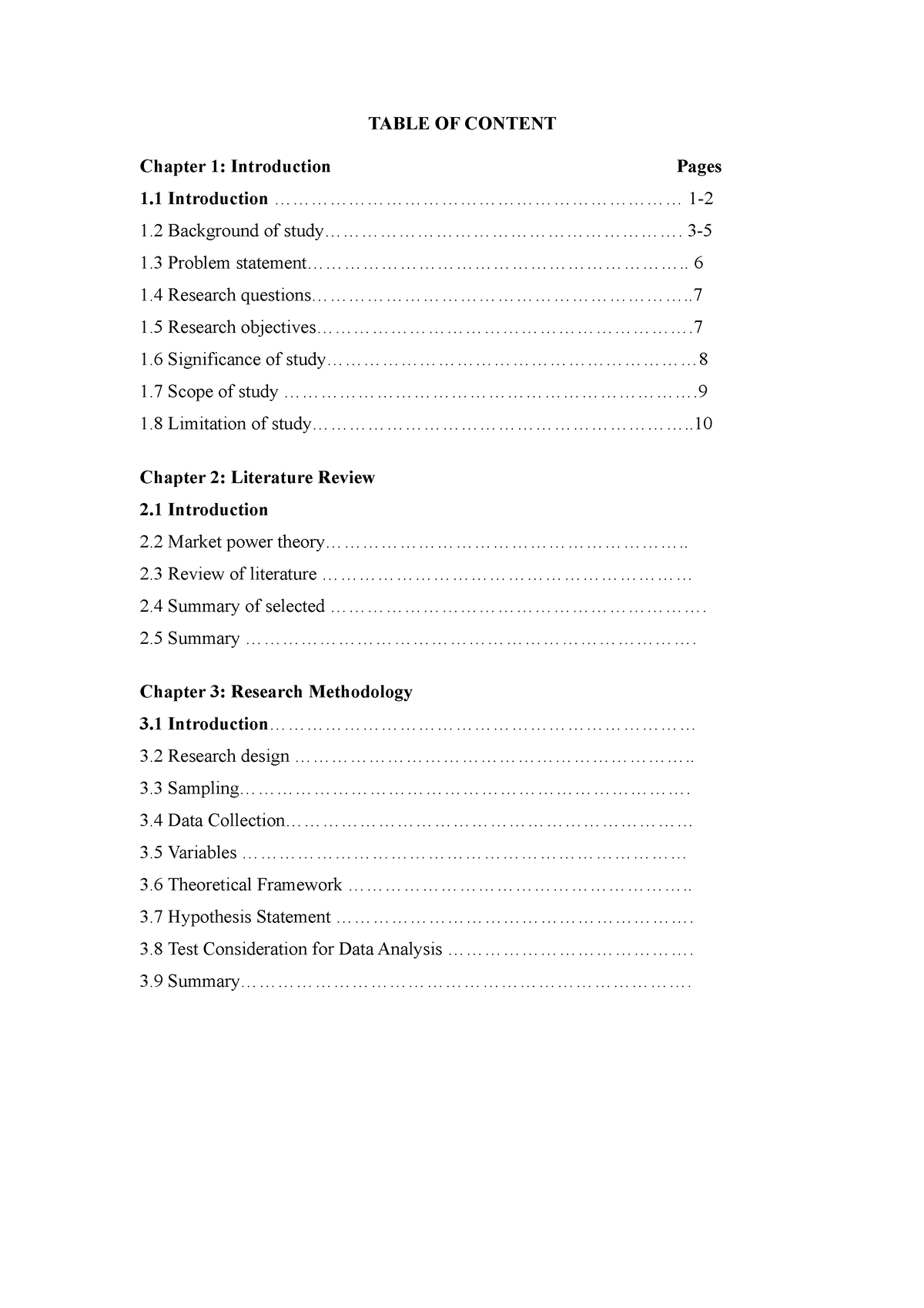 mgt646 research proposal