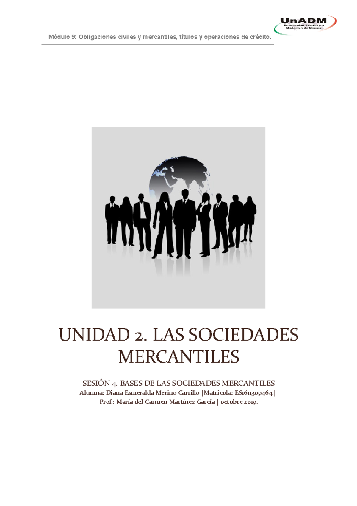 M9 U1 S4 DIMC - SESION COMPLETA - UNIDAD 2. LAS SOCIEDADES MERCANTILES ...