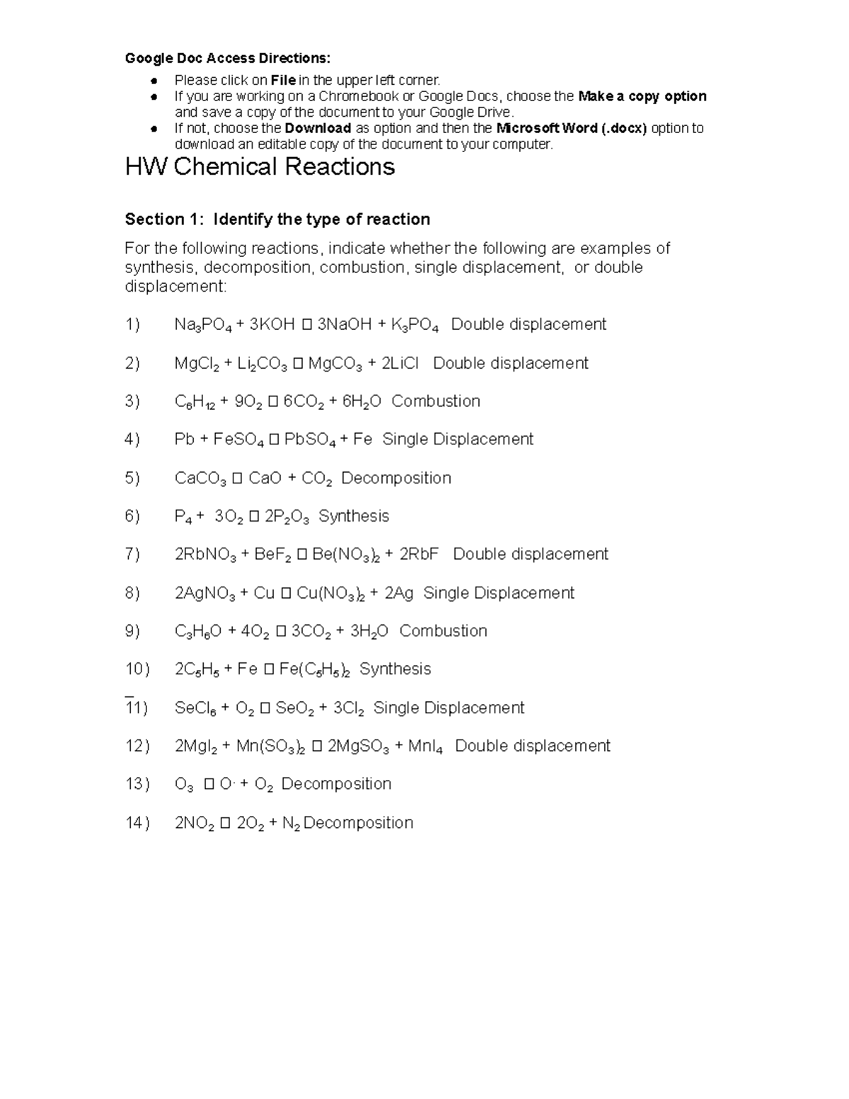 Module Six Lesson Two Assignment - Google Doc Access Directions: Please ...