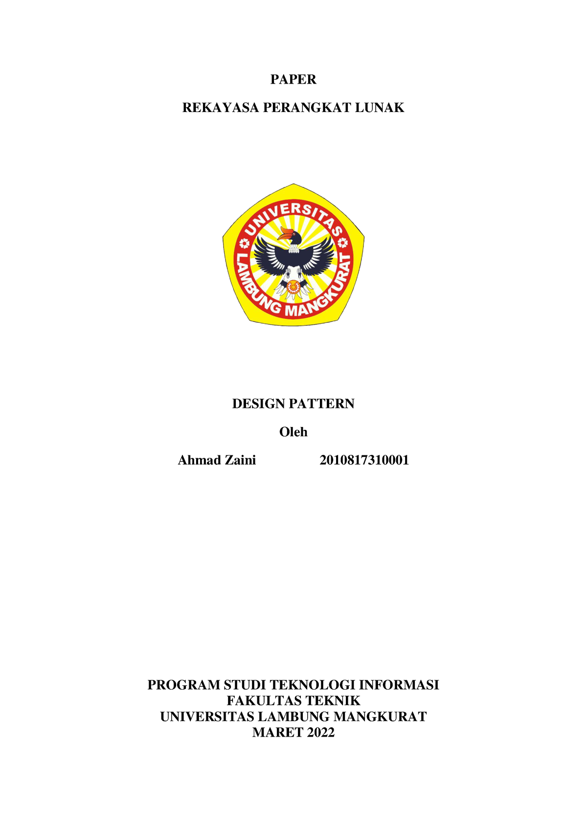 Tugas 3 Rekayasa Perangkat Lunak - PAPER REKAYASA PERANGKAT LUNAK ...