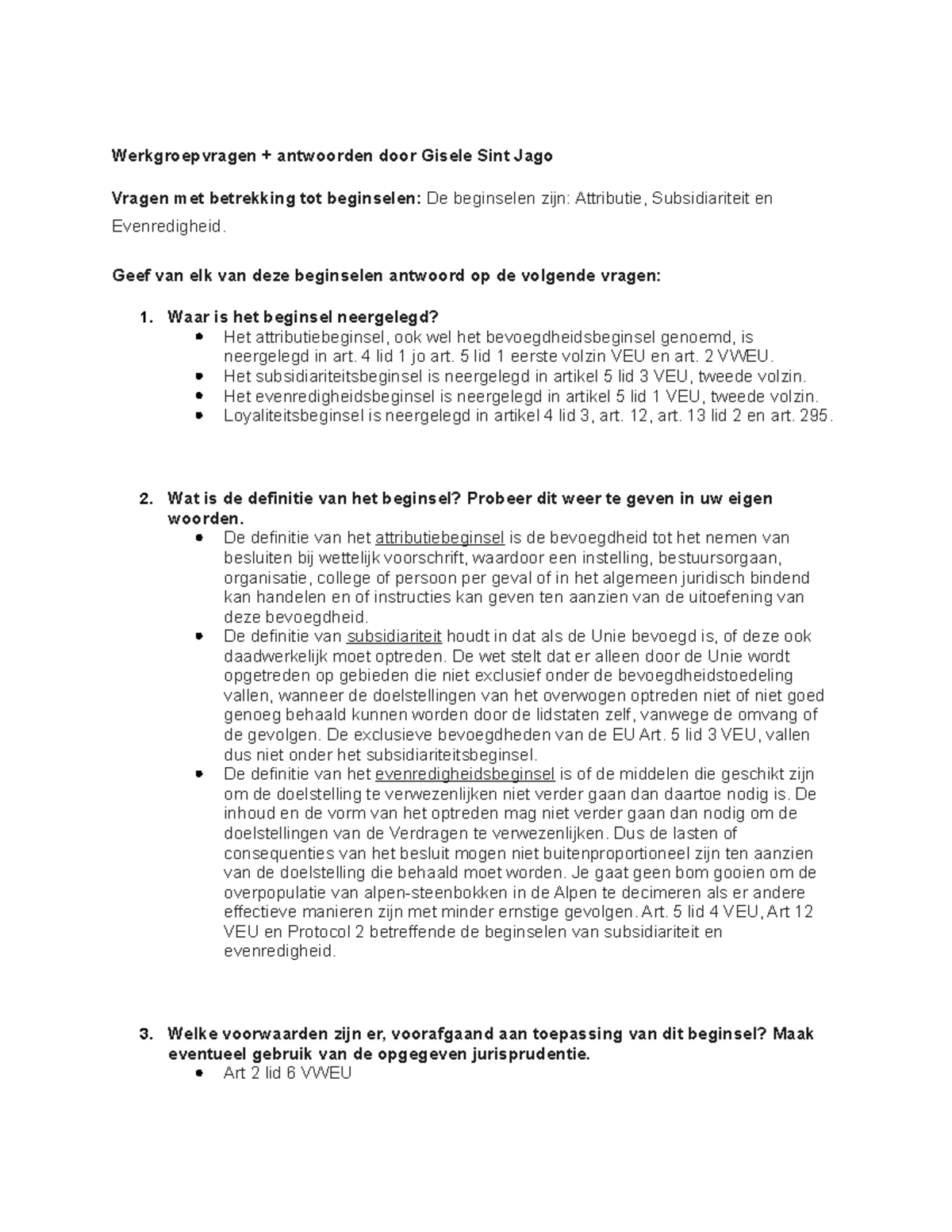 Week 2 College En WG Vragen + Antwoorden - Werkgroepvragen + Antwoorden ...